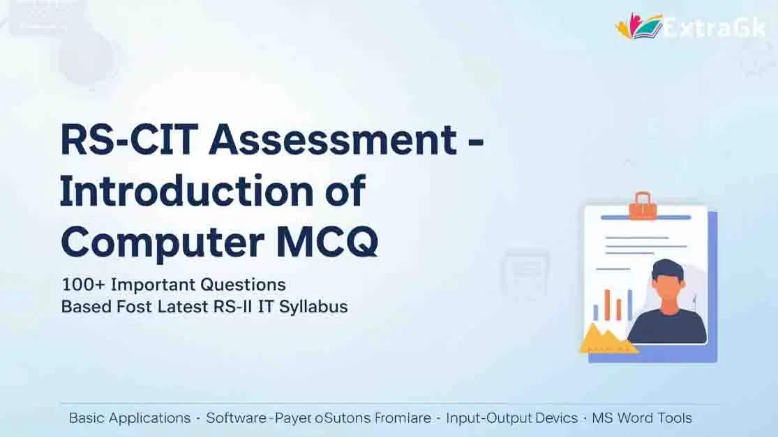 RS-CIT Assessment 1 - Introduction of Computer